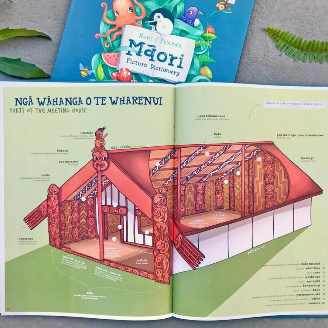 Kuwi and Friends Māori Picture Dictionary