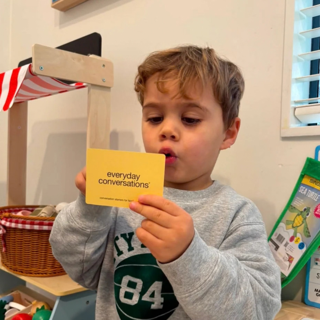 Everyday Conversation Cards for Families and Kids