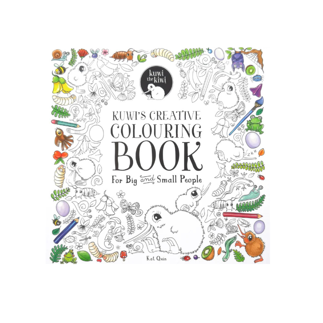 Kuwi's Creative Colouring Book (For Big and Small People)