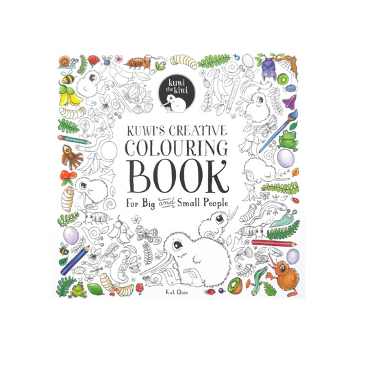 Kuwi's Creative Colouring Book (For Big and Small People)