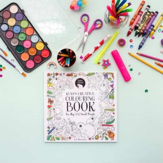 Kuwi's Creative Colouring Book (For Big and Small People)