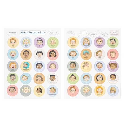 Kuwi & Friends Magnet Set – Feelings & States
