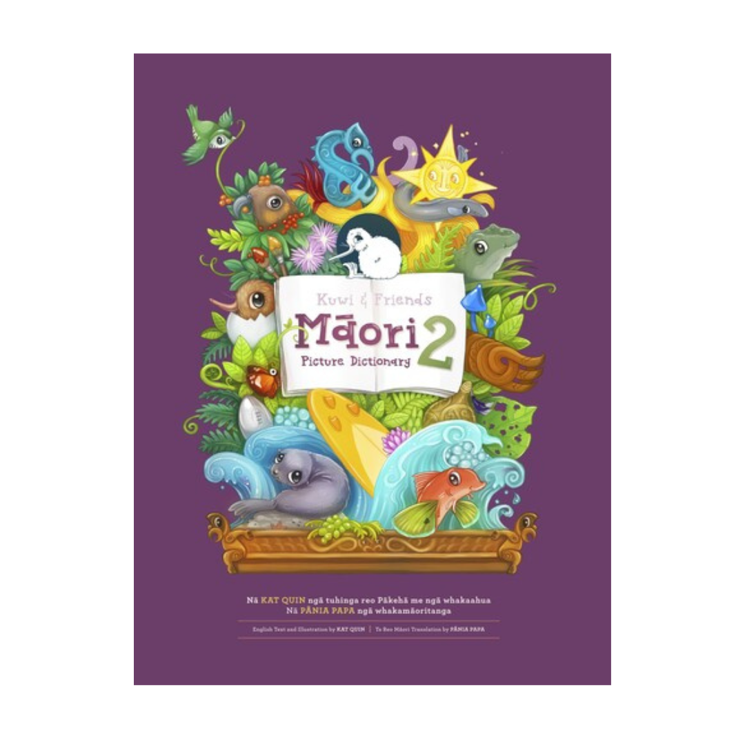 Kuwi and Friends Māori Picture Dictionary 2