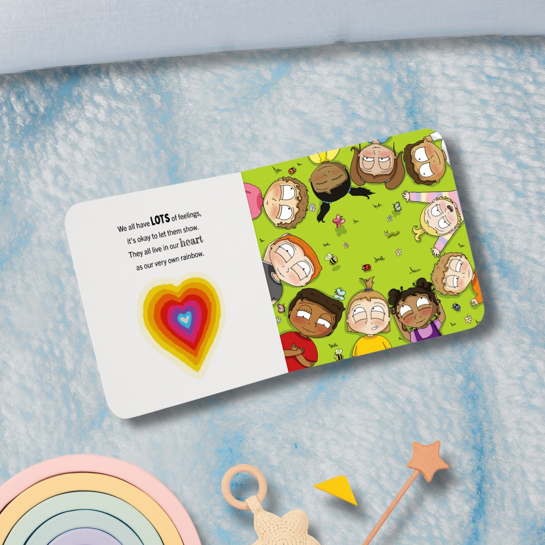 Rainbow In My Heart - Board Book