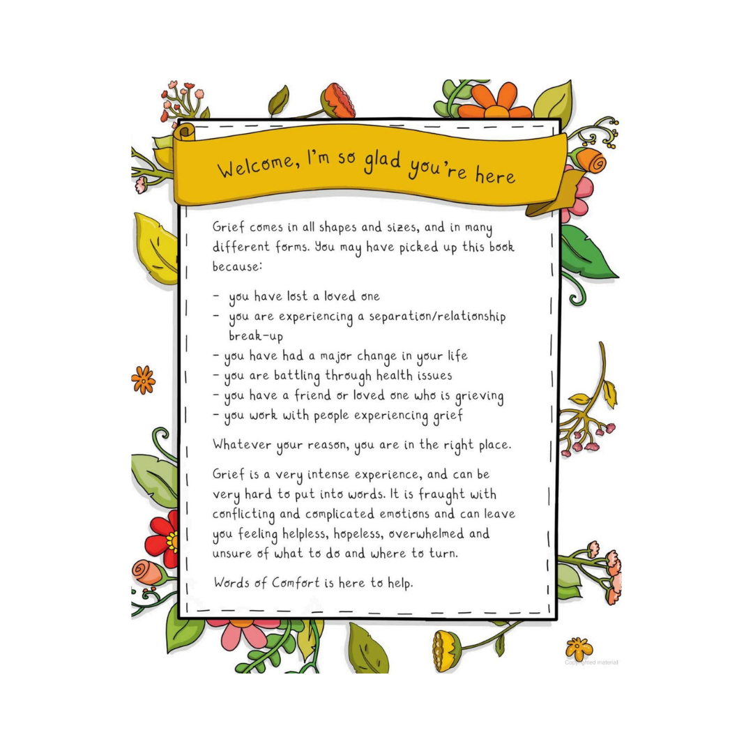 Words of Comfort by Rebekah Ballagh